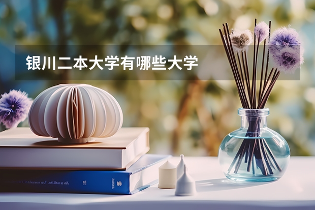 银川二本大学有哪些大学