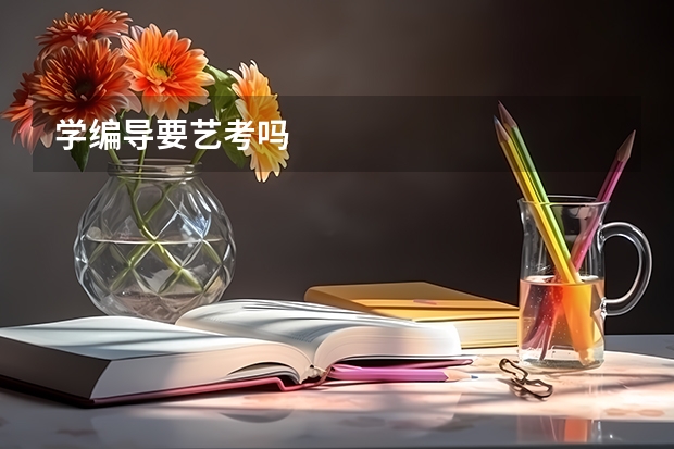 学编导要艺考吗