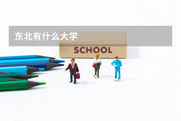 东北有什么大学