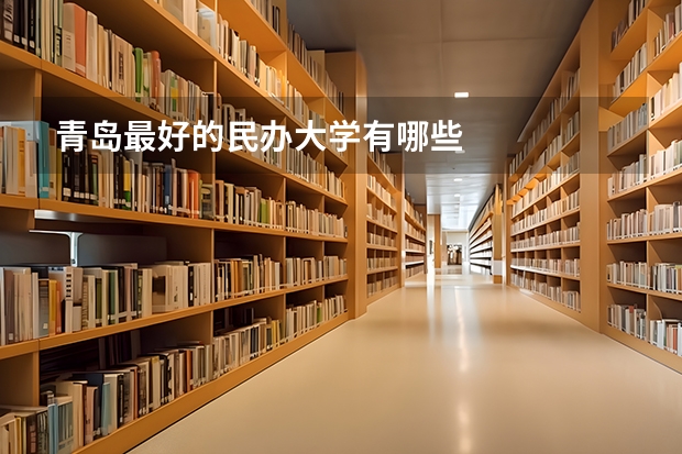 青岛最好的民办大学有哪些