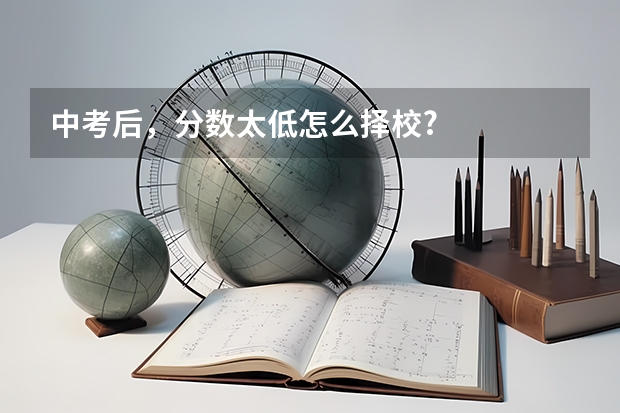 中考后,分数太低怎么择校?