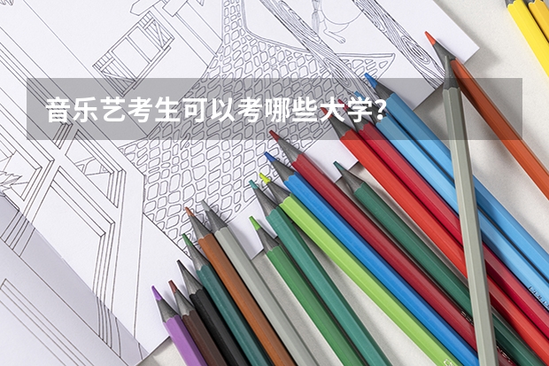 音乐艺考生可以考哪些大学?