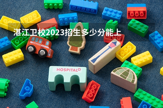 湛江卫校2023招生多少分能上