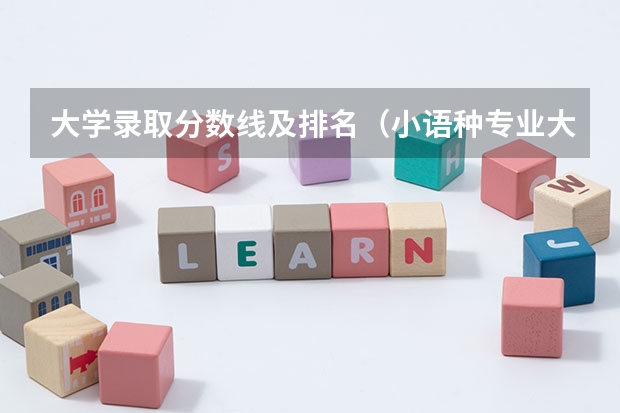 大学录取分数线及排名（小语种专业大学排名及分数线）