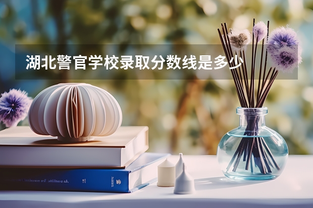 湖北警官学校录取分数线是多少