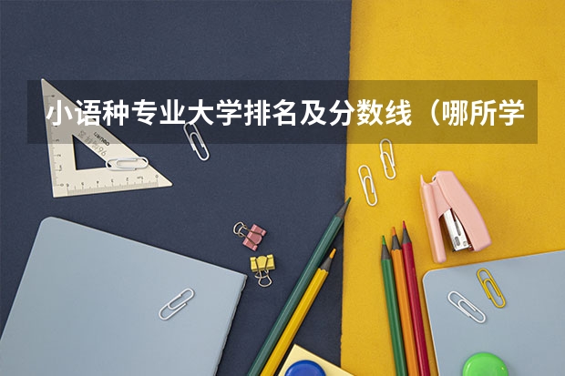小语种专业大学排名及分数线（哪所学校西班牙语专业最好？）