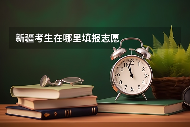 新疆考生在哪里填报志愿