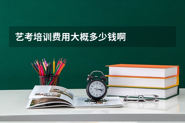 艺考培训费用大概多少钱啊