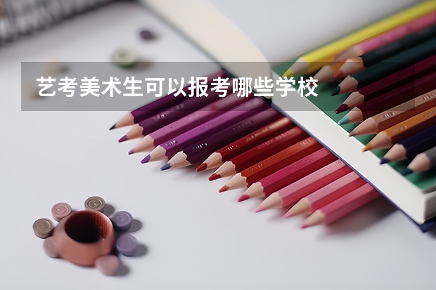 艺考美术生可以报考哪些学校