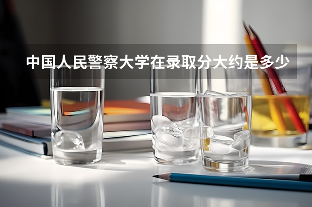 中国人民警察大学在录取分大约是多少？